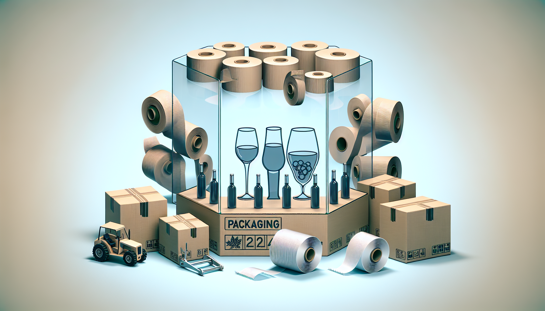 Découvrez des Solutions d'Emballage Innovantes: Cartons, Feuillards et Films Étirable pour Révolutionner l'Industrie Viticole en 2024