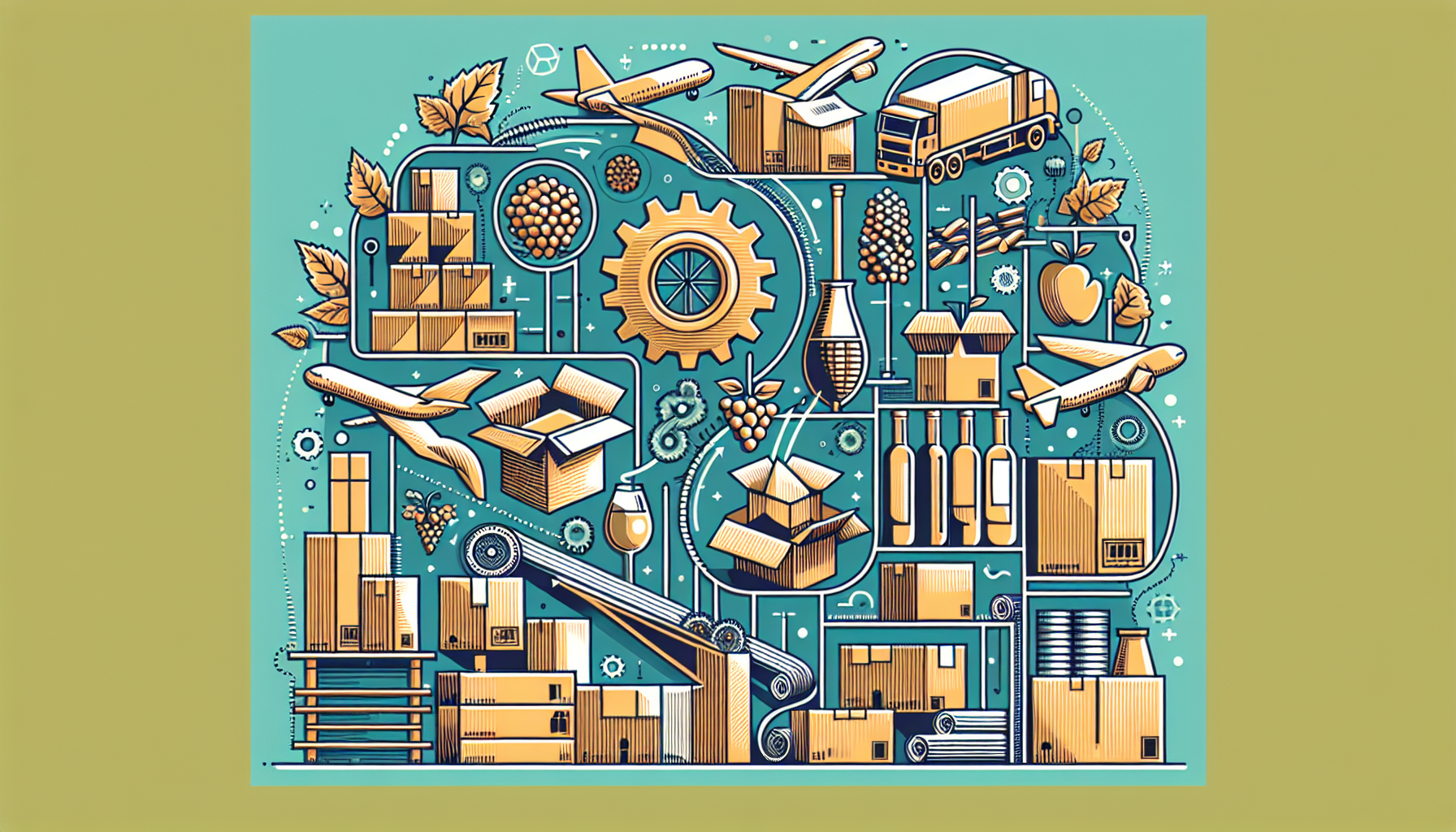 Titre suggéré :
Innovations en Emballage Industriel: Cartons, Feuillards et Films Étirable pour Viticulture et Logistique Durable