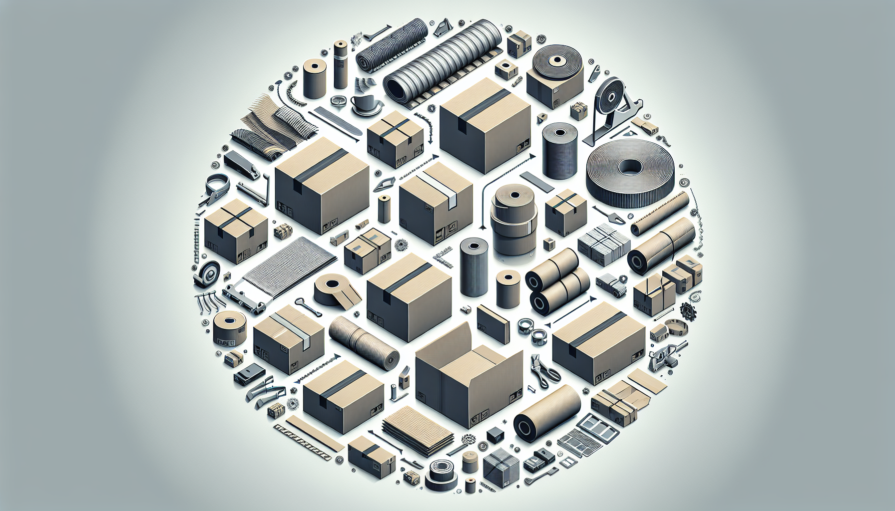 Optez pour des Emballages Personnalisés: Cartons, Feuillards et Films Étirable pour Répondre aux Besoins Spécifiques en Industrie