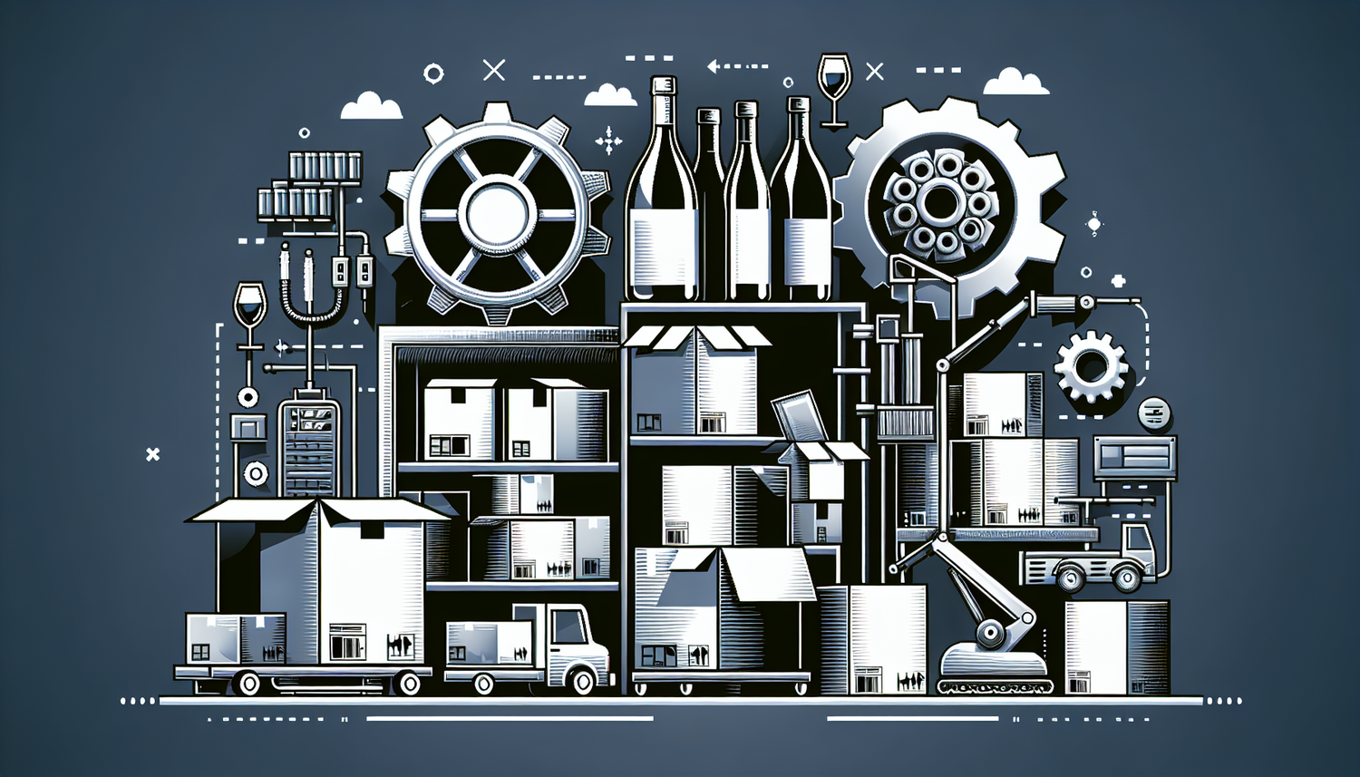Boostez Votre Efficacité Logistique: Kits de Déménagement, Cartons et Solutions pour Emballage Viticole et Industriel