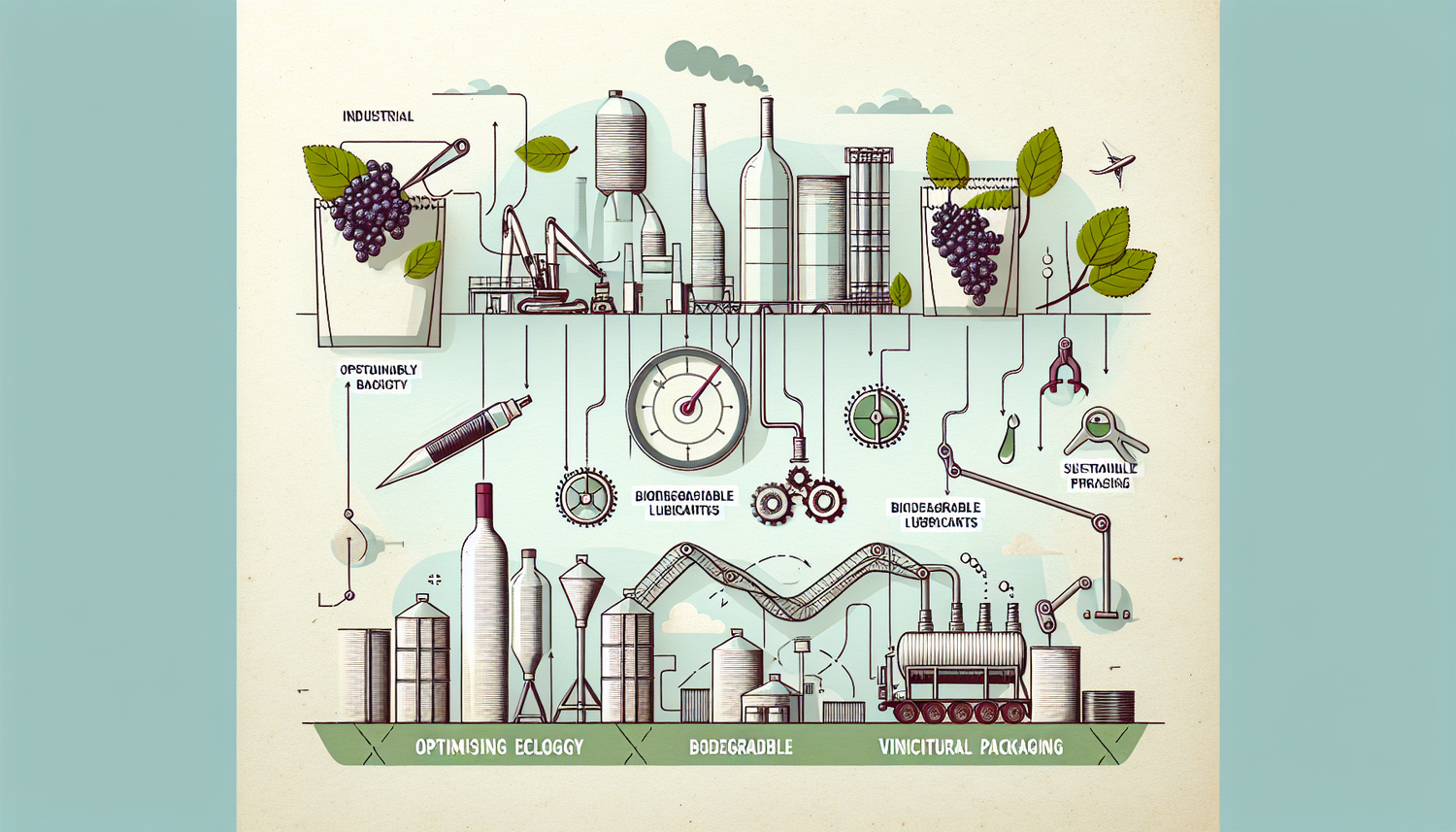 Optimisez Écologie et Rentabilité: Sacs, Lubrifiants et Bandes pour Emballages Industriels et Vinicole Durable en 2024.