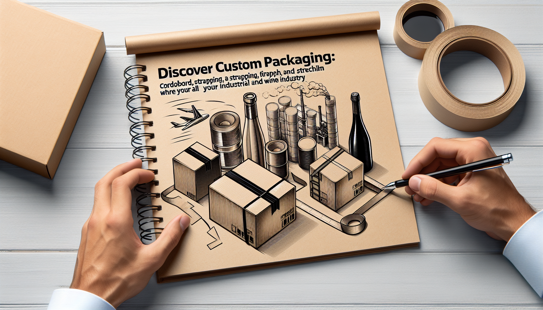 Découvrez des Emballages Personnalisés: Cartons, Feuillards et Films Étirable pour Répondre à Tous Vos Besoins Industriels et Viticoles