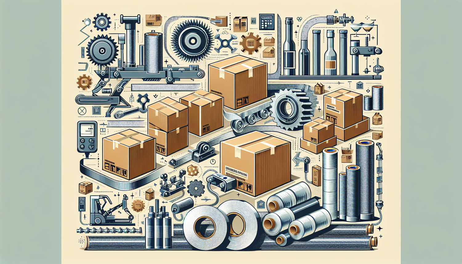 Réduisez Vos Coûts Logistiques: Emballages Cartons, Feuillards, et Films Étirable pour Viniculture et Industrie Innovante
