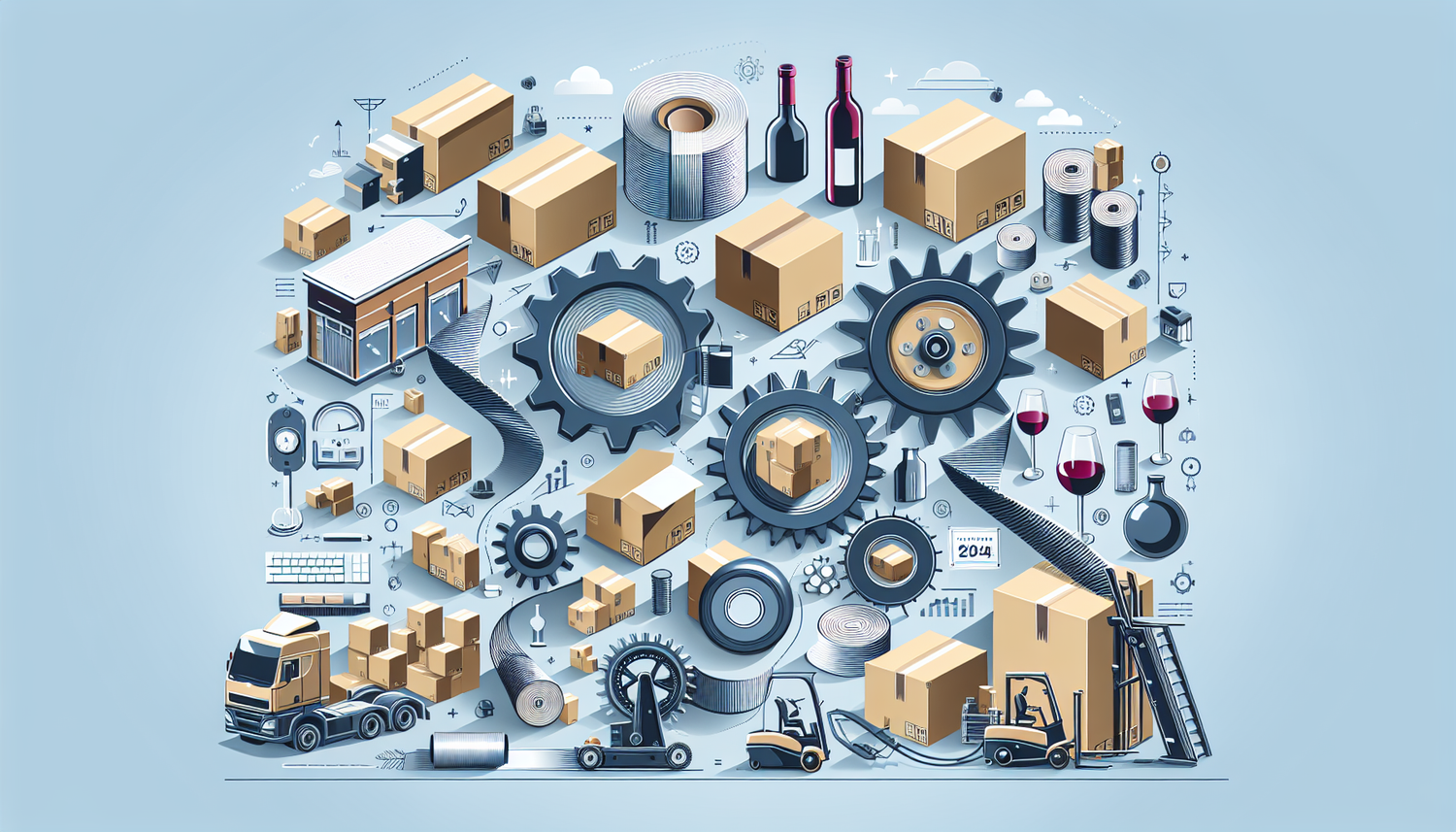 Optimisez vos Emballages: Cartons, Feuillards et Films Étirable pour Déménagement et Viniculture en 2024