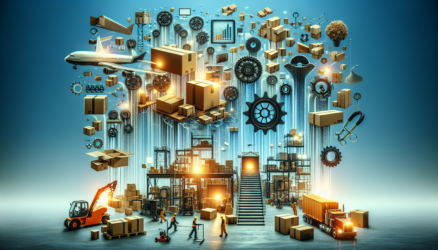 Boostez votre performance industrielle avec des solutions d'emballage en cartons, feuillards et films étirables innovants.