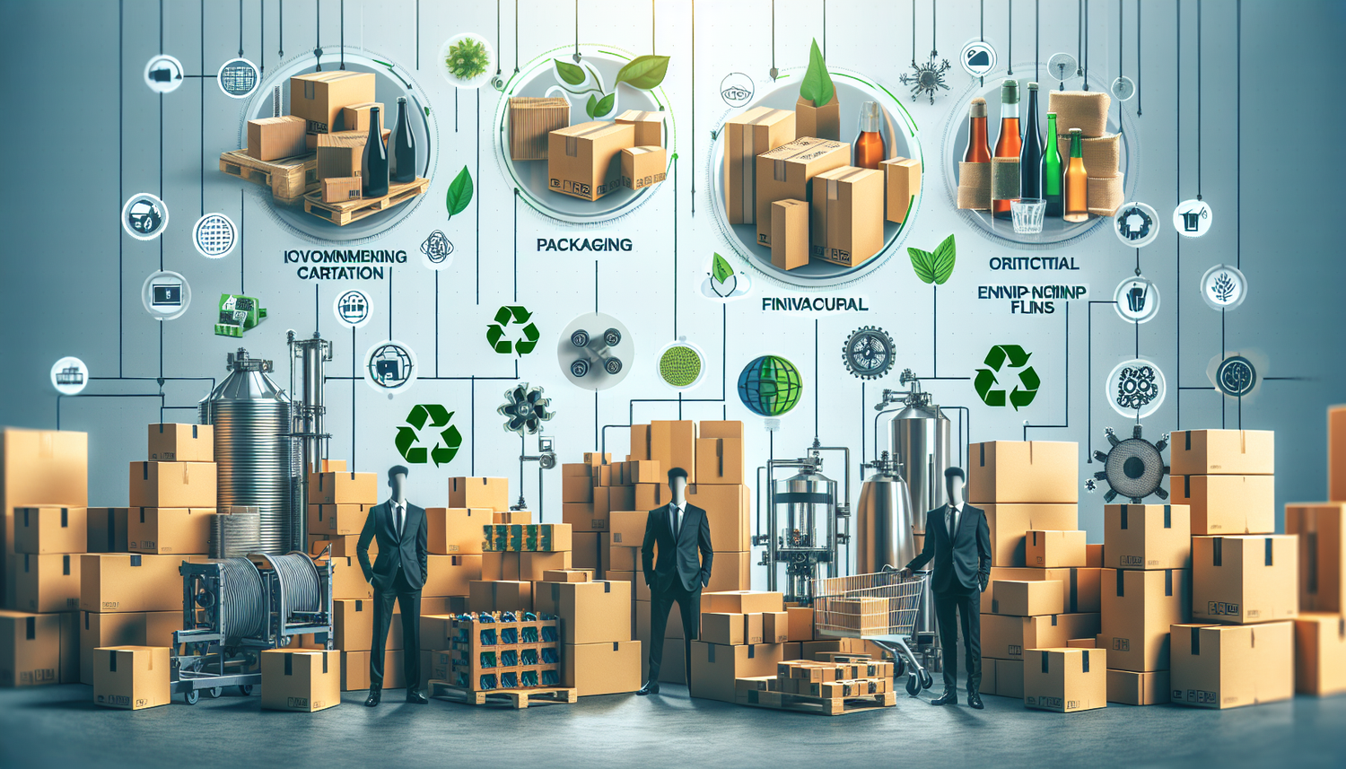 Optimisez Vos Emballages: Solutions Écologiques pour Cartons, Feuillards et Films Étirable en Industrie et Viticulture