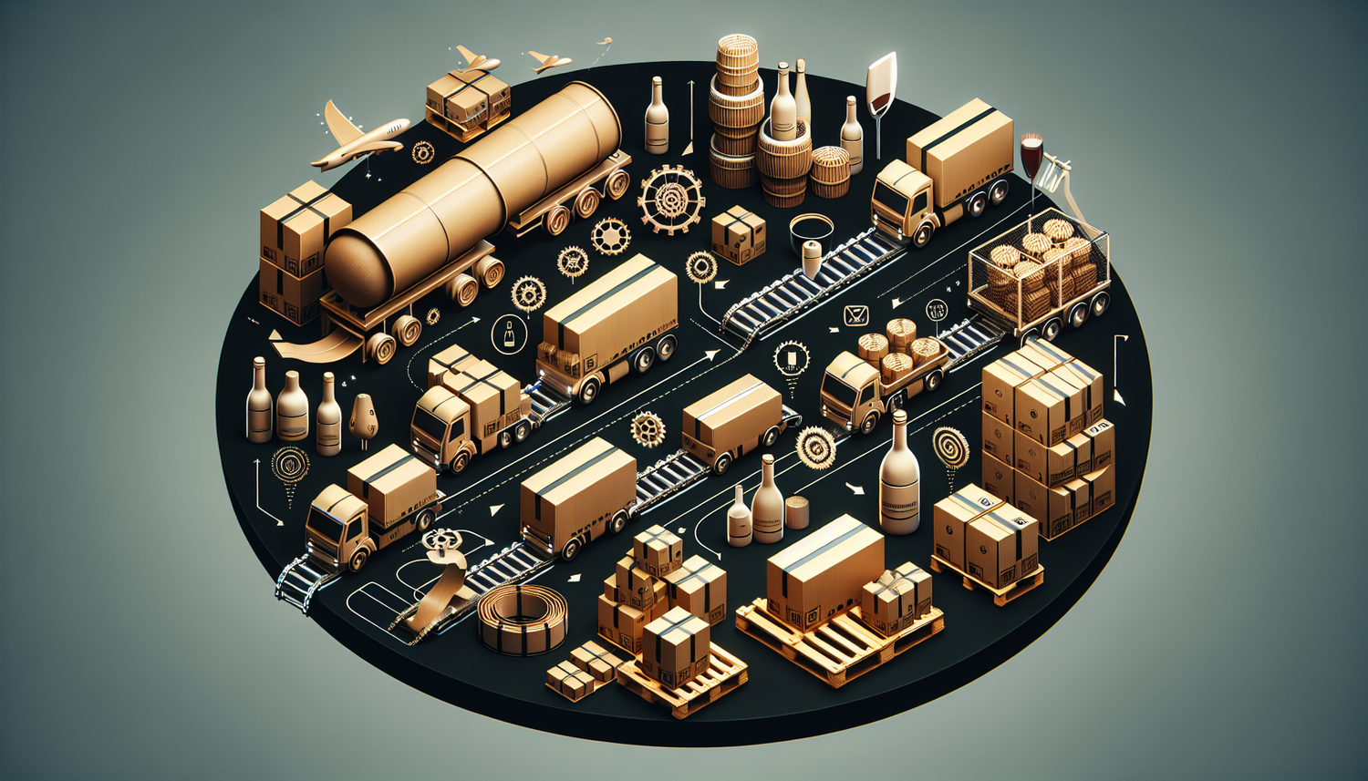 Découvrez des Emballages Durable: Cartons, Feuillards et Films Étirable pour Réduire Coûts et Optimiser Logistique Vinicole