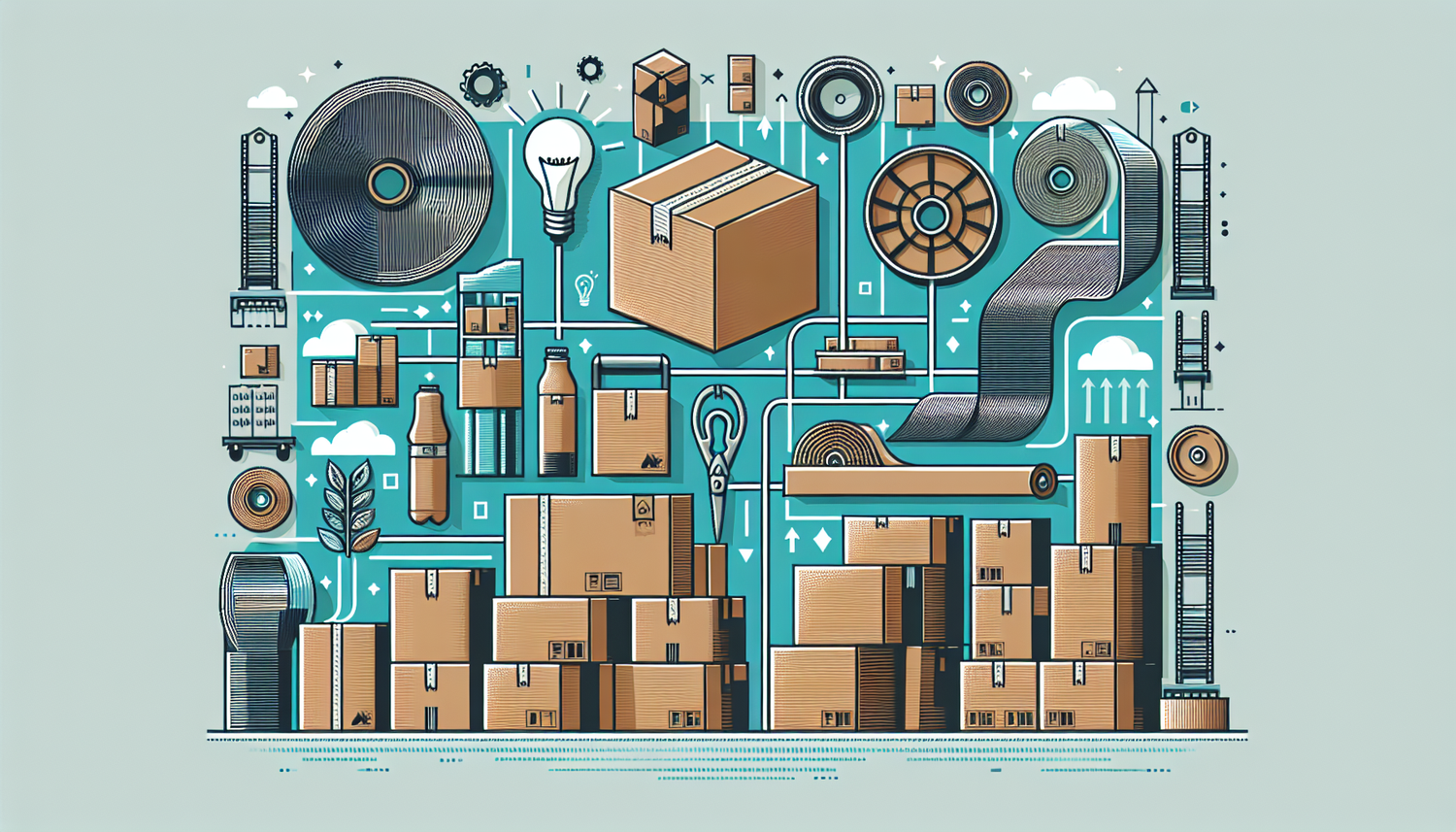 Découvrez Comment Innover vos Emballages: Cartons, Feuillards et Films Étirable pour Réduire l'Impact Environnemental