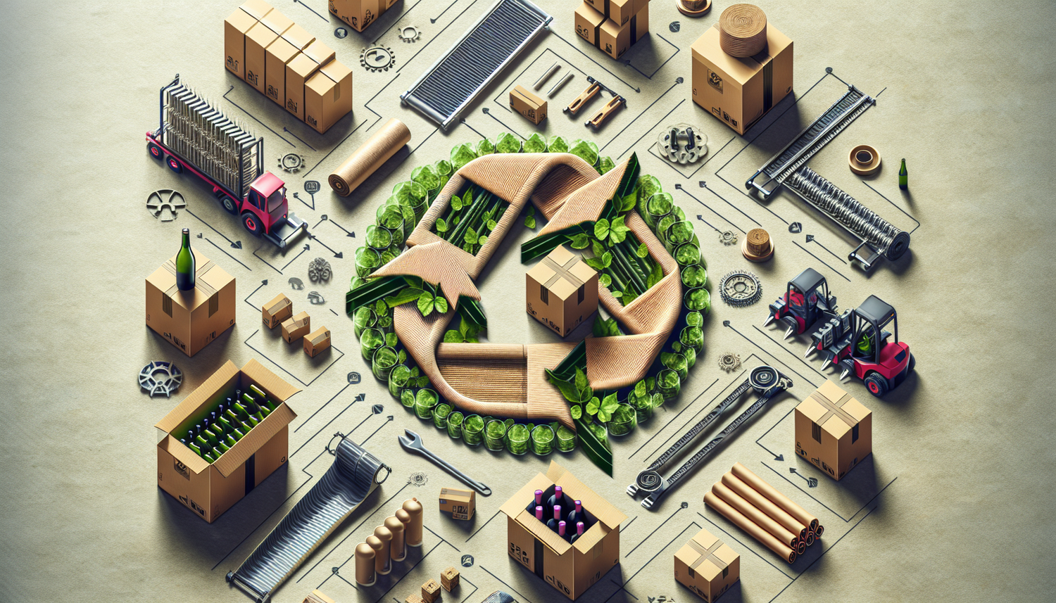 Optimisez votre emballage: Cartons, Feuillards et Films Étirable pour Solution Écologique et Efficace en Industrie Viticole.