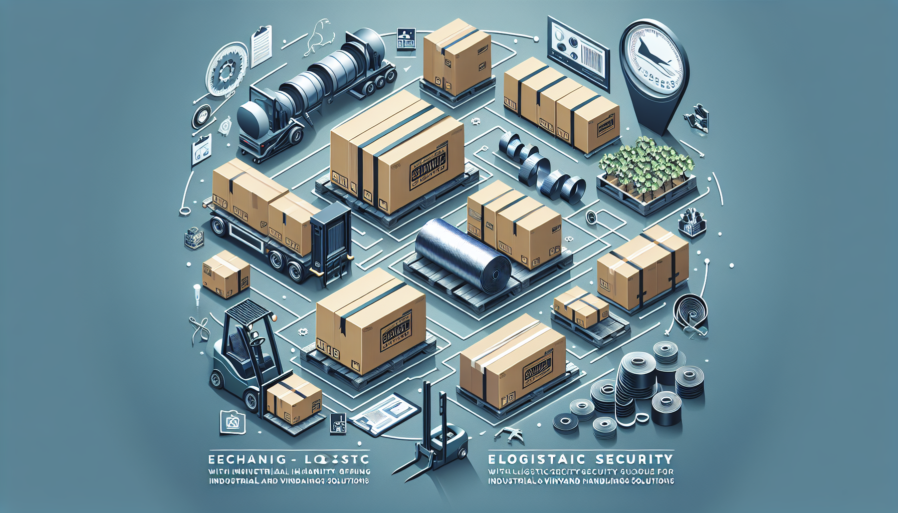Augmentez la Sécurité Logistique: Solutions Cartons, Feuillards et Films Étirable pour Manutention Industrielle et Viticole