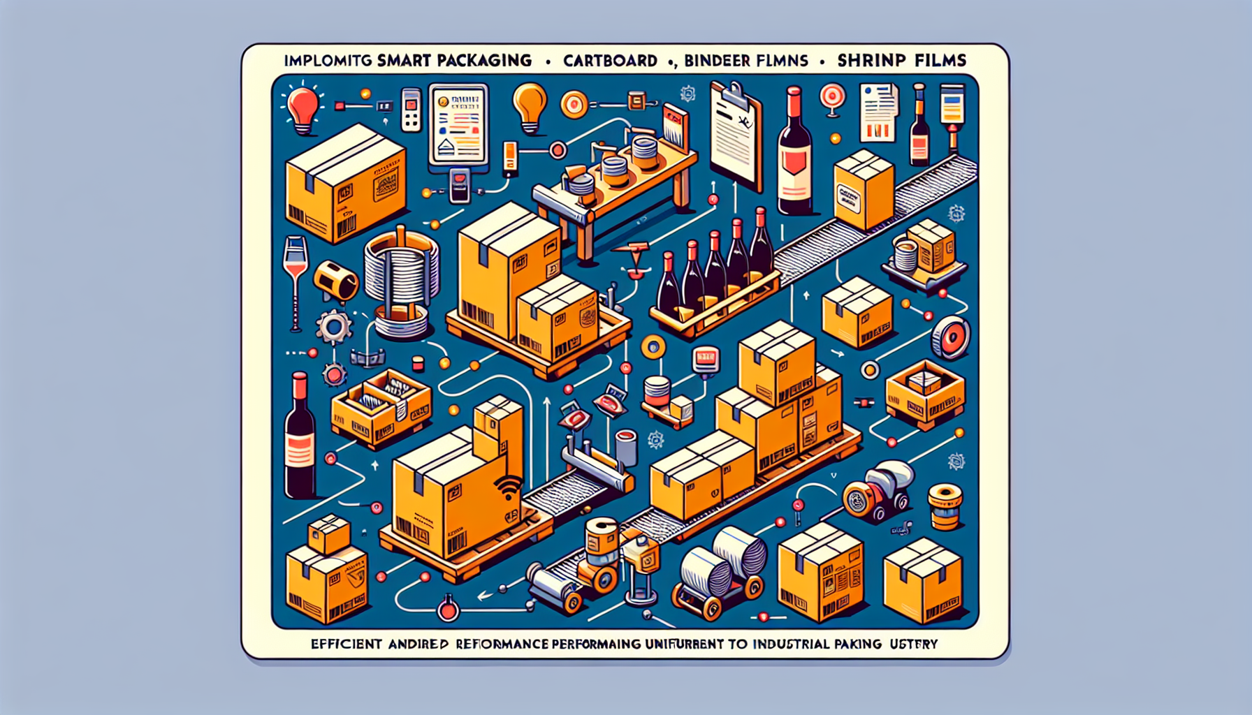 Adoptez des Emballages Intelligents: Cartons, Feuillards et Films Étirable pour Une Gestion Performante en Viniculture et Industrie