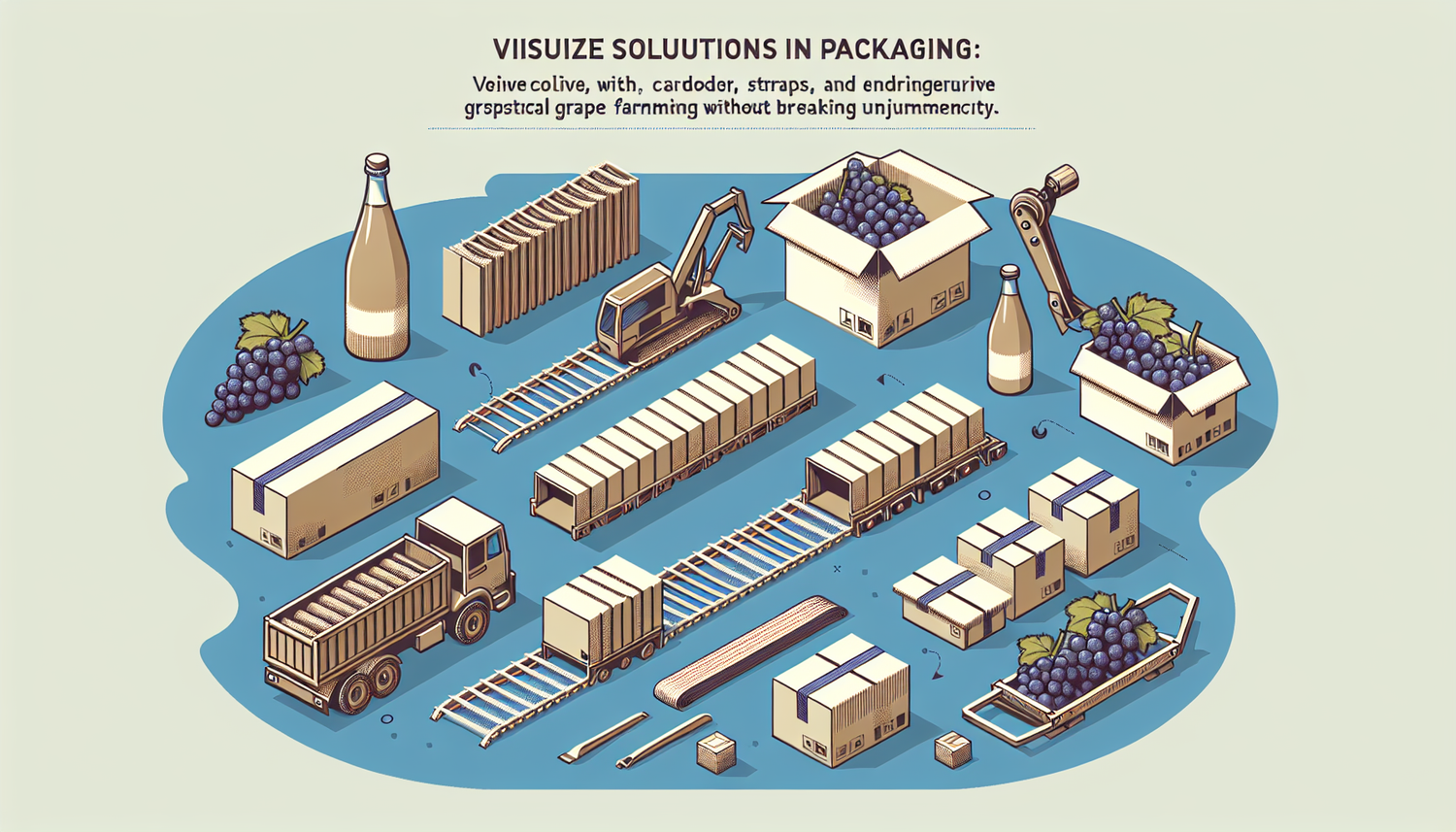 Nouvelles Solutions en Emballage: Cartons, Feuillards et Films Étirable pour Manutention Efficace et Durable en Viticulture
