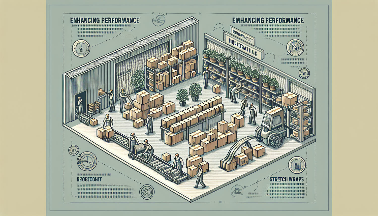 Boostez Votre Performance: Emballages de Cartons, Feuillards et Films Étirable pour Manutention Durable et Viticulture