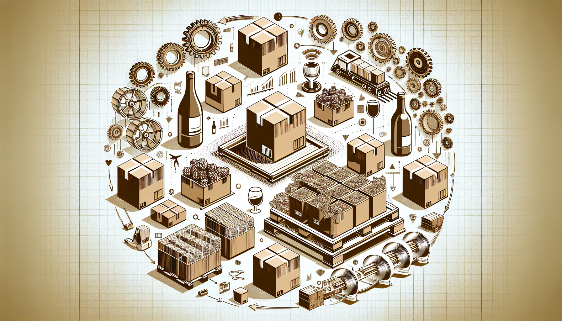Solutions d'Emballage Avancées: Cartons, Feuillards et Films Étirable pour Révolutionner l'Industrie et la Viniculture en 2024