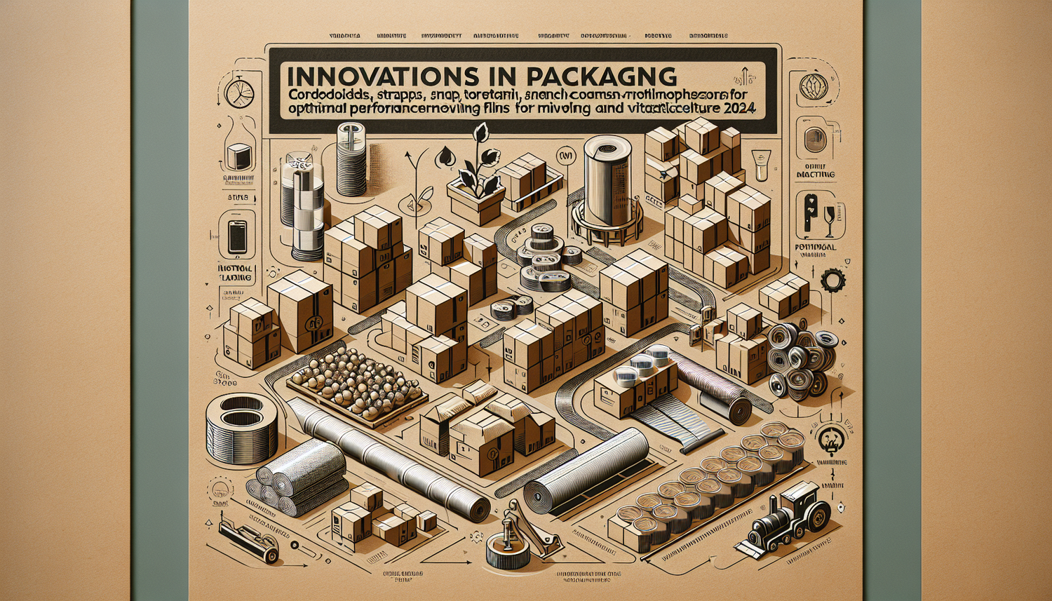 Innovations en Emballage: Cartons, Feuillards, Films Étirable pour Performance Optimale en Déménagement et Viticulture 2024