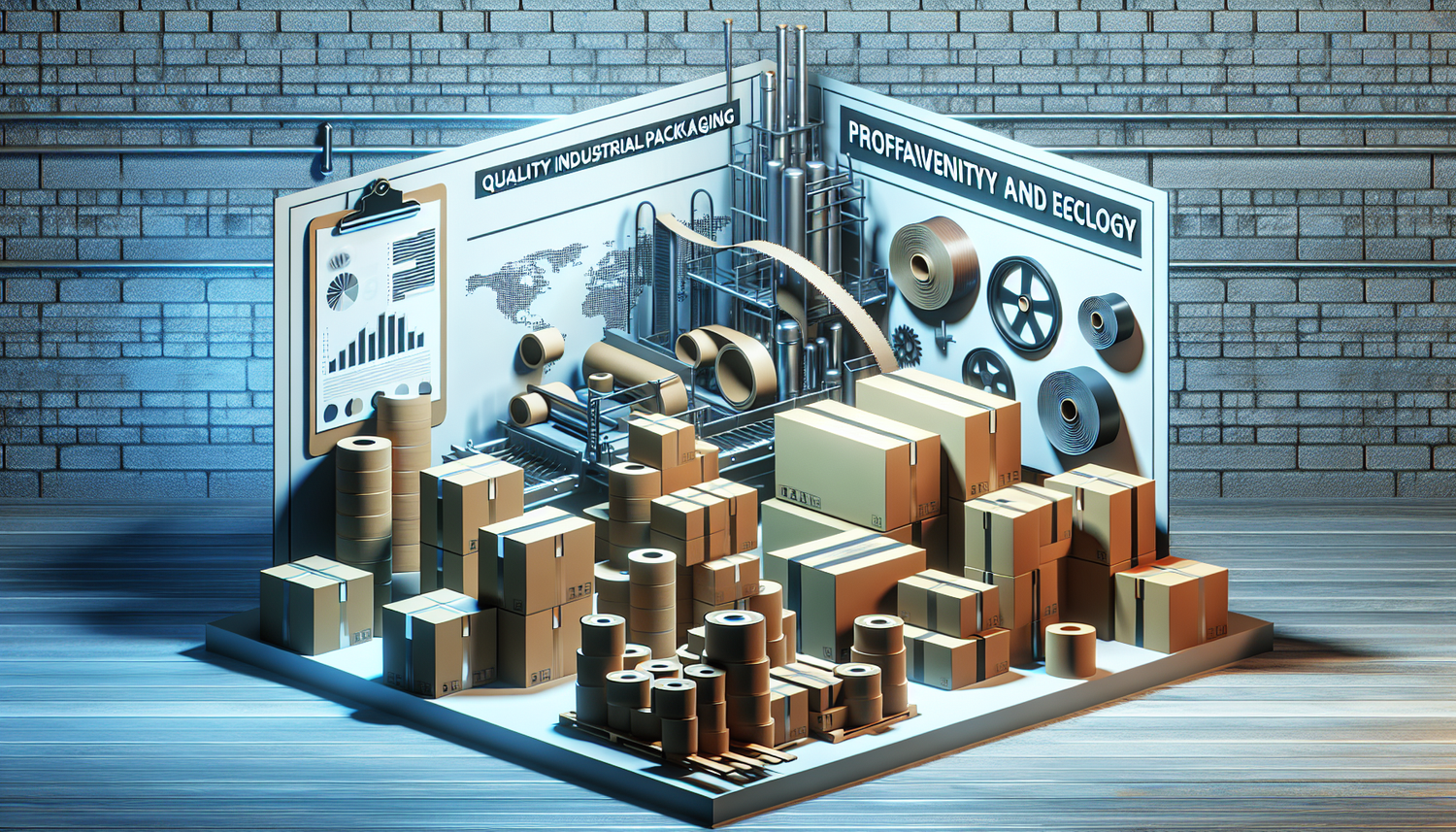 Emballages Industriels de Qualité: Cartons, Feuillards et Films Étirable pour Rentabilité et Écologie