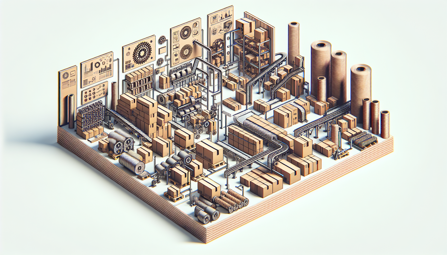 Optimisez votre chaîne logistique avec des emballages en cartons, feuillards, et films étirables pour viniculture industrielle.