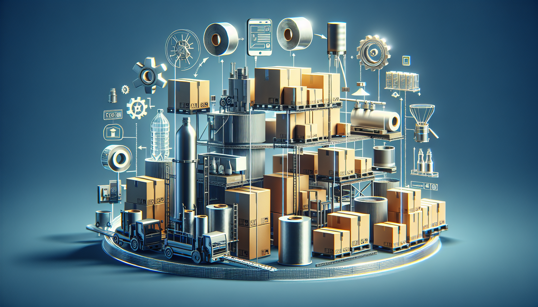 Solutions d'Emballage Innovantes: Cartons, Feuillards et Films Étirable pour Améliorer vos Processus de Stockage et Transport.
