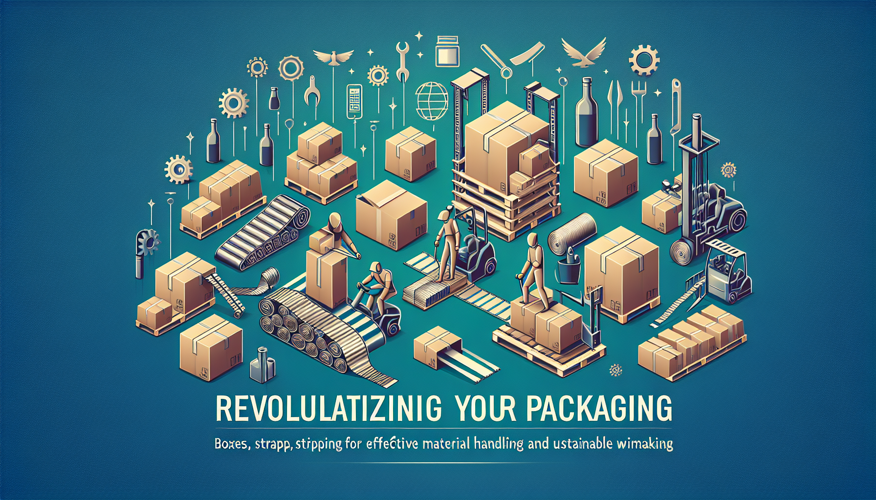 Revolutionnez votre Emballage: Cartons, Feuillards, Films Étirable pour Manutention Efficace et Viniculture Durable