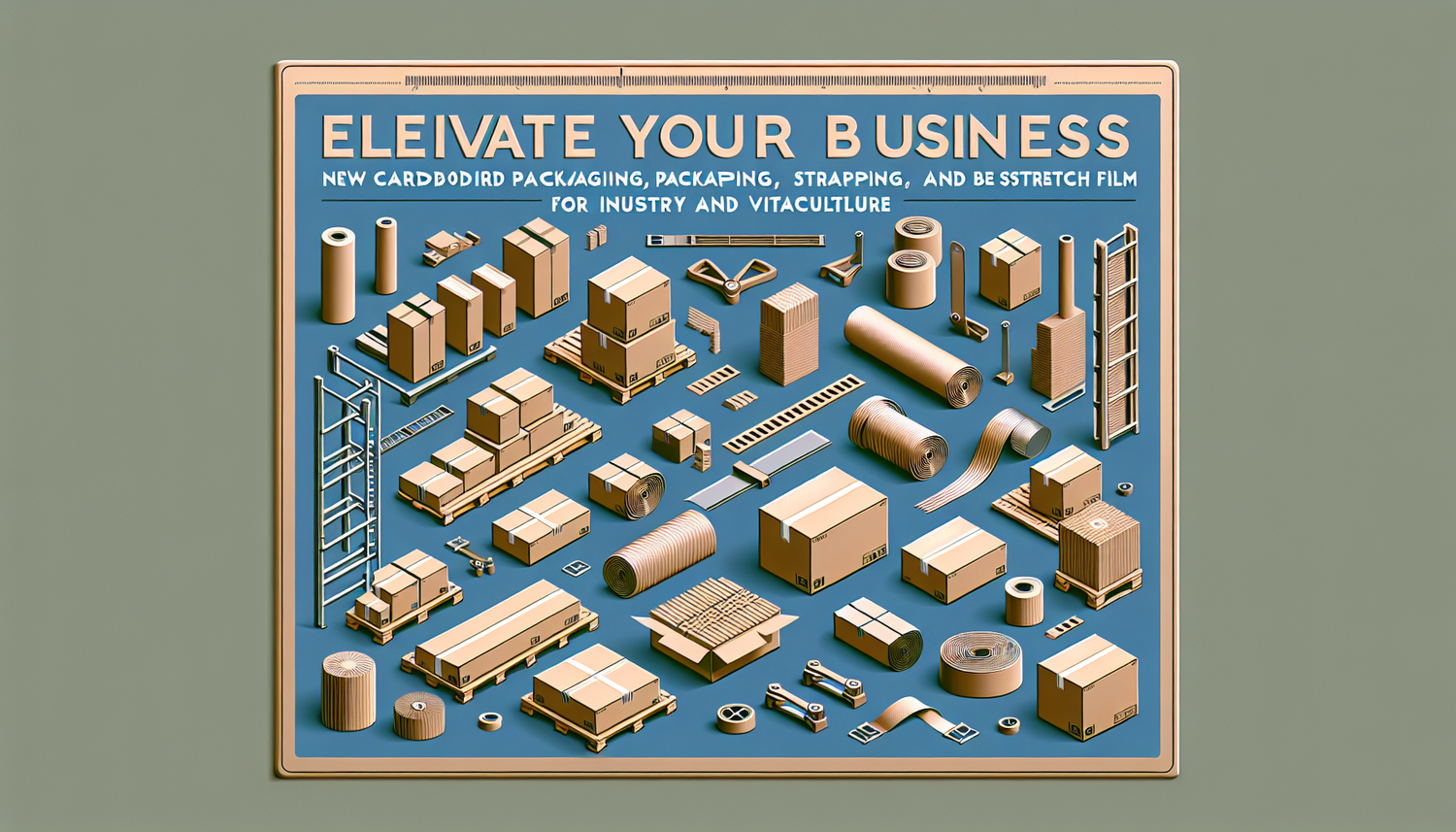 Boostez Votre Entreprise: Nouveaux Emballages Cartons, Feuillards et Films Étirable pour Industrie et Viticulture en 2024