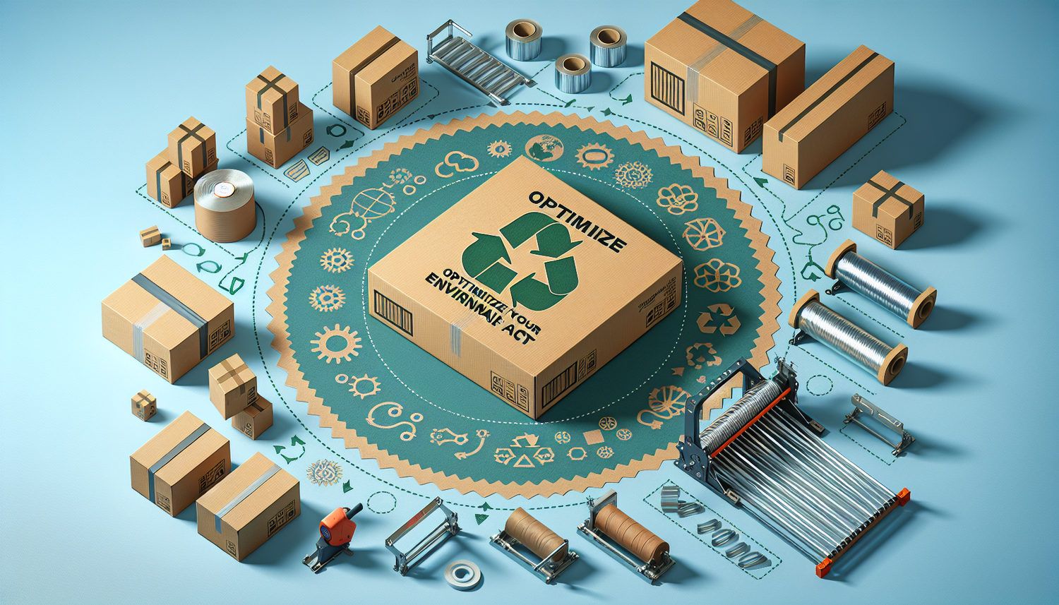 Optimisez votre impact environnemental : Solutions d'emballage écologiques en cartons, feuillards et films étirable pour 2024