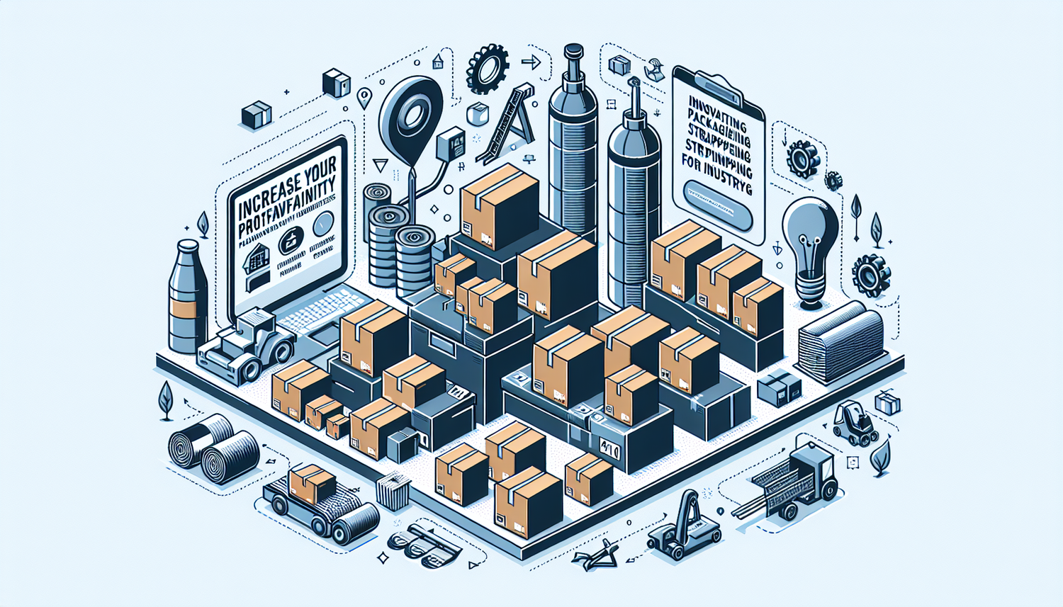 Augmentez Votre Rentabilité: Solutions d'Emballage Cartons, Feuillards, Films Étirable pour Industrie et Viniculture Innovante