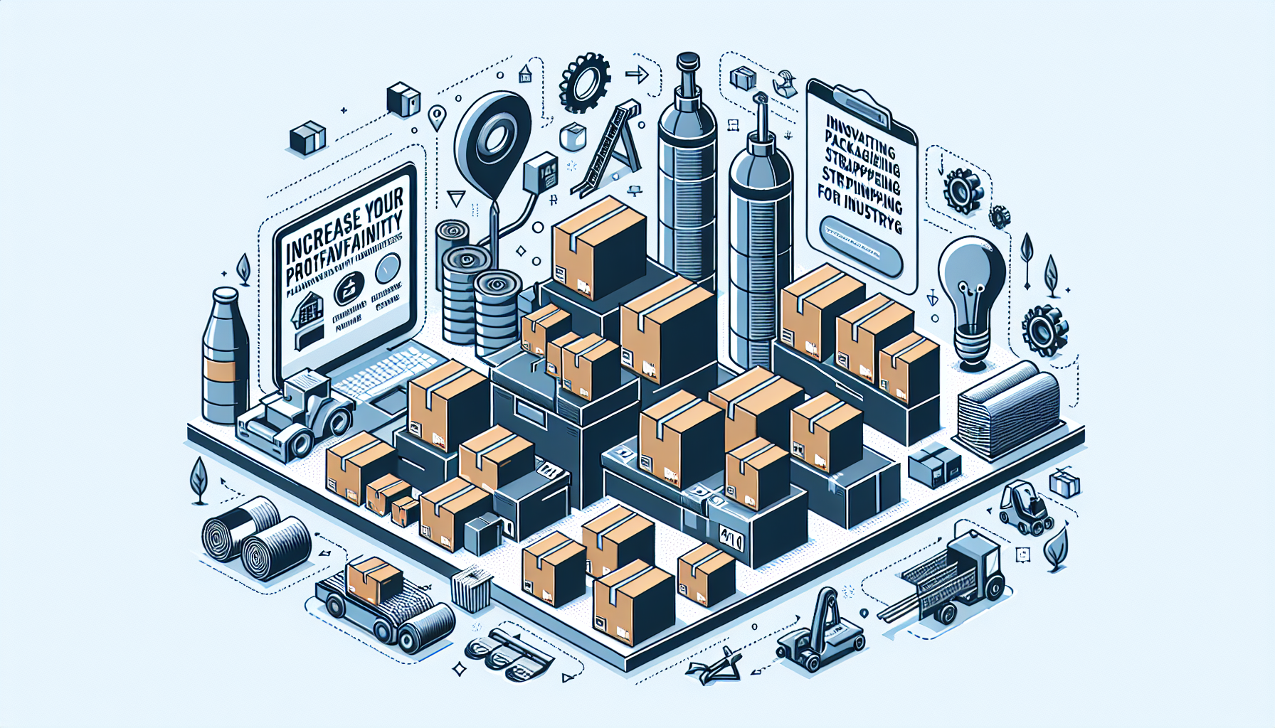 Augmentez Votre Rentabilité: Solutions d'Emballage Cartons, Feuillards, Films Étirable pour Industrie et Viniculture Innovante
