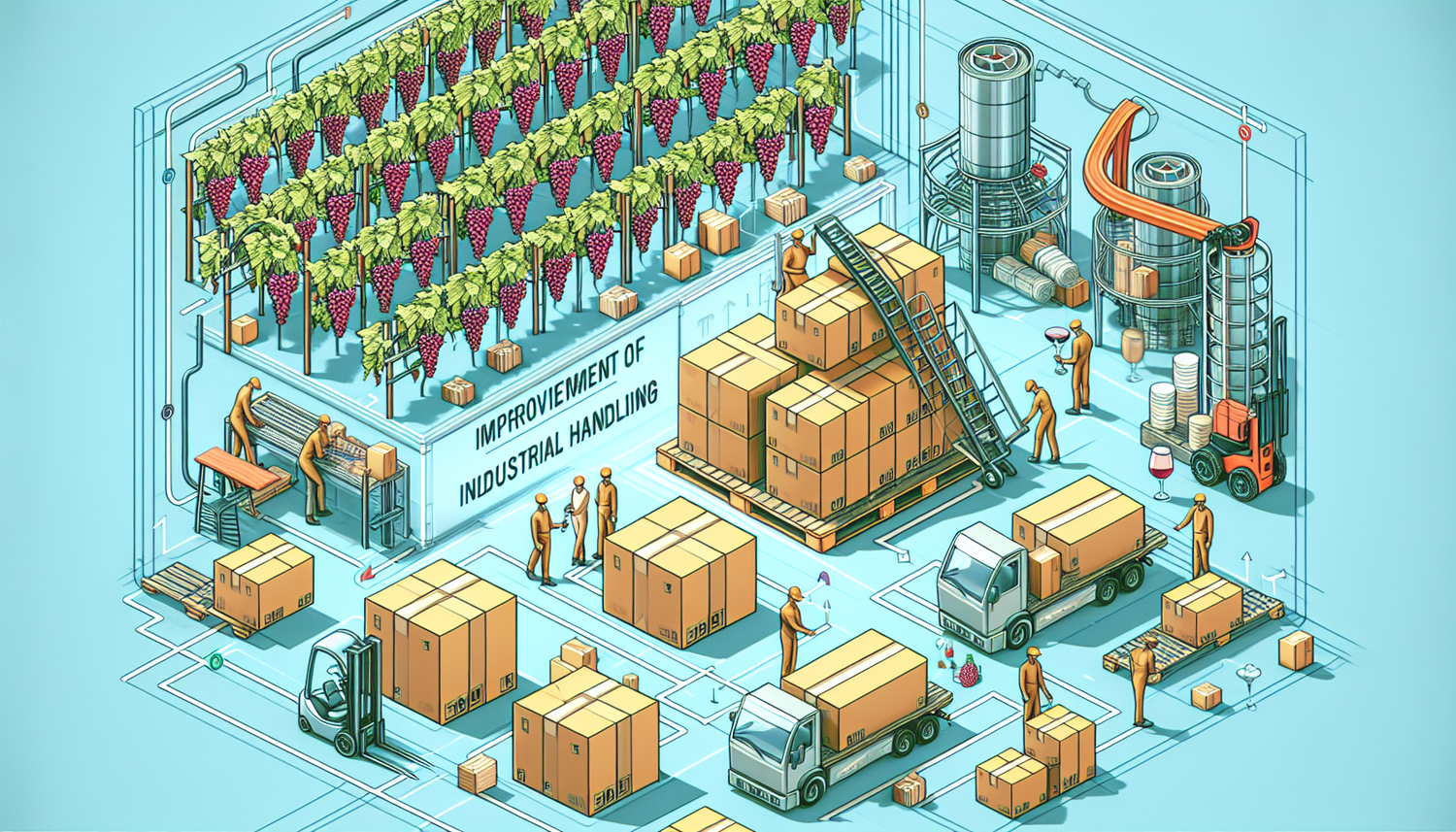 Améliorez Votre Logistique: Cartons, Feuillards et Films Étirable pour Performance en Viniculture et Manutention