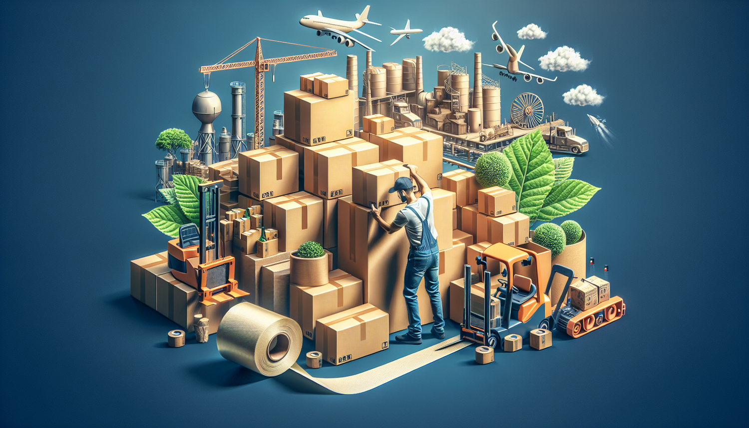 Améliorez Votre Logistique: Emballages Écologiques en Cartons, Feuillards et Films Étirable pour Industrie et Viniculture