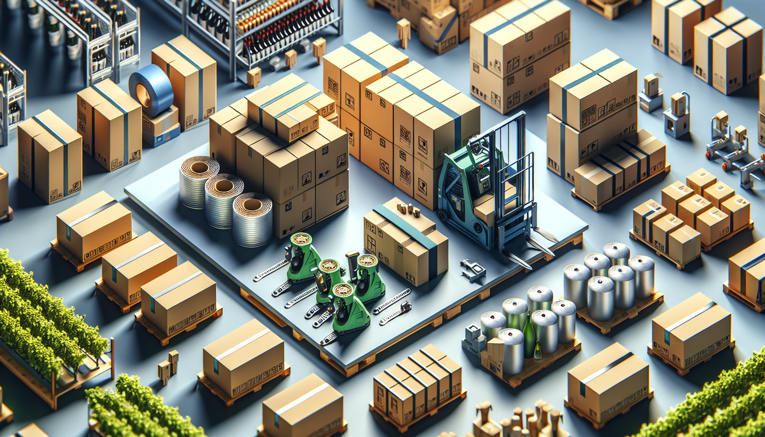 Découvrez des Emballages Sécurisés: Cartons, Feuillards, Films Étirable pour Renforcer la Manutention Industrielle et Viticole