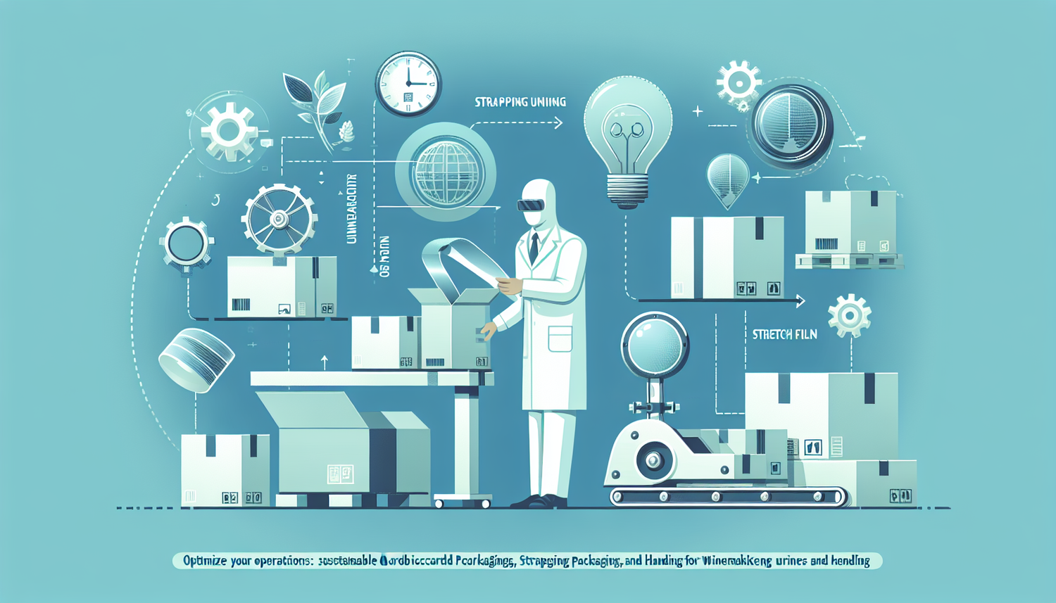 Optimisez vos opérations: Emballages Durables en Cartons, Feuillards et Films Étirable pour Viniculture et Manutention