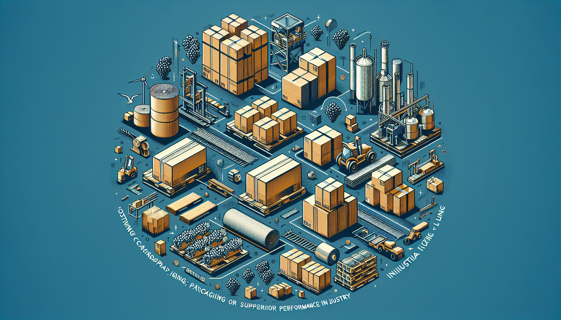 Optimisez vos Processus: Emballages Cartons, Feuillards et Films Étirable pour Performance Supérieure en Industrie et Viniculture