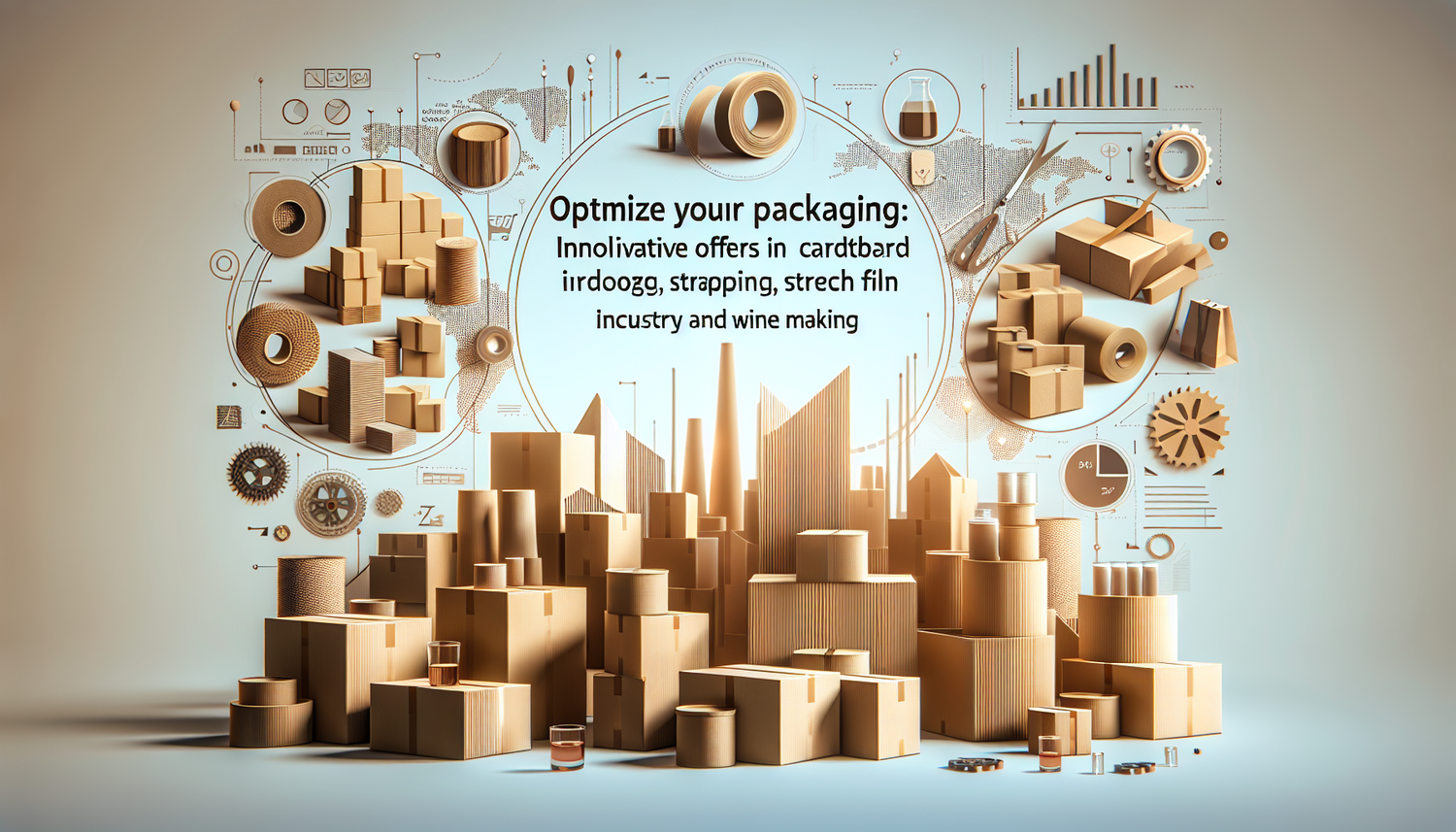 Optimisez Vos Emballages: Offres Innovantes en Cartons, Feuillards, Films Étirable pour Industrie et Viniculture 2024