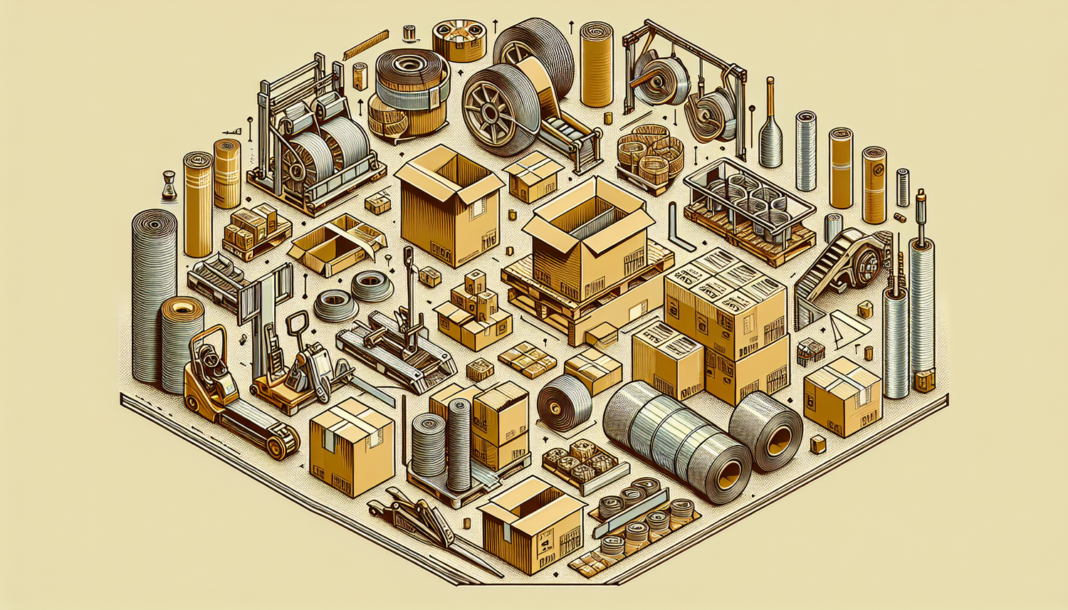 Solutions d'Emballage Made in France: Cartons, Feuillards et Films Étirable pour Excellence Viticole et Industrielle
