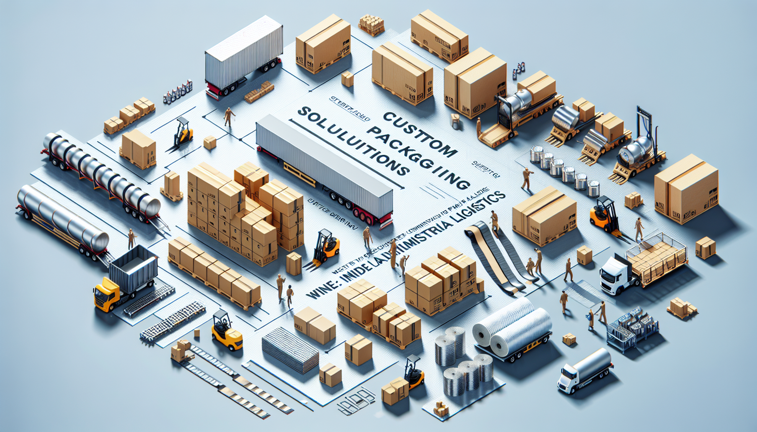 Découvrez l'Emballage sur Mesure: Cartons, Feuillards, Films Étirable pour une Logistique Viti-Industrielle Efficiente