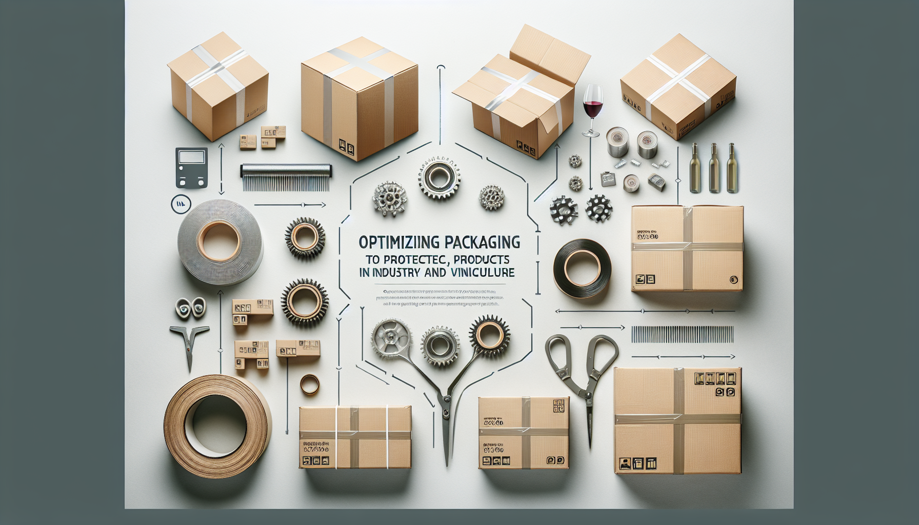 Optimisez vos Emballages: Protégez Vos Produits avec Cartons, Feuillards et Films Étirable en Industrie et Viniculture