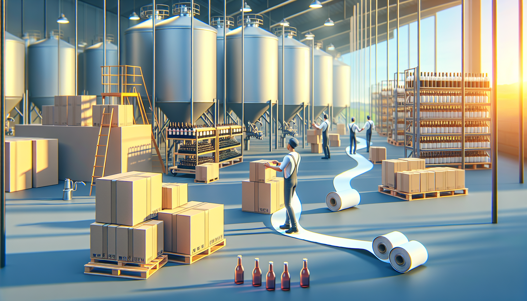 Optimisez Votre Emballage: Cartons, Feuillards et Films Étirable pour Manutention Efficace et Durable en Viniculture et Industrie.