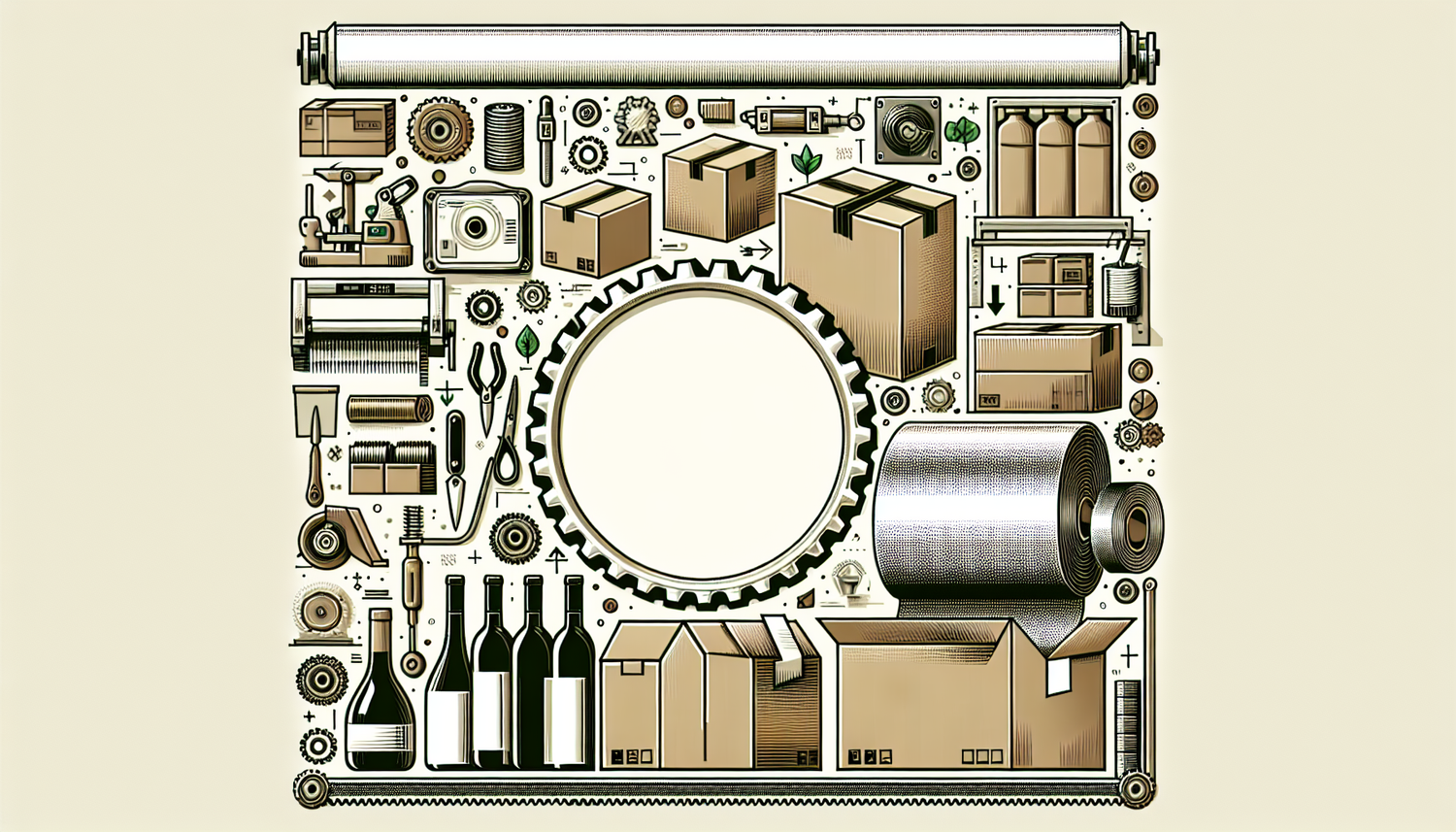 Solutions d’Emballage Industriel Écologiques: Cartons, Film Étirable et Manutention Viticole pour un Impact Réduit