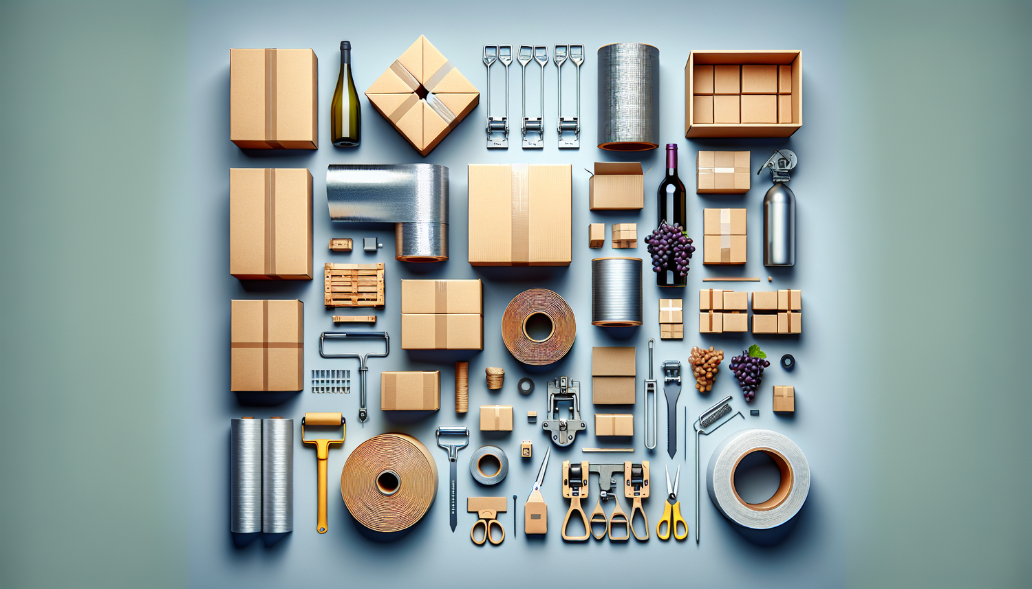 Solutions d'Emballage Innovantes: Cartons, Feuillards et Films Étirable pour l'Industrie et la Viticulture