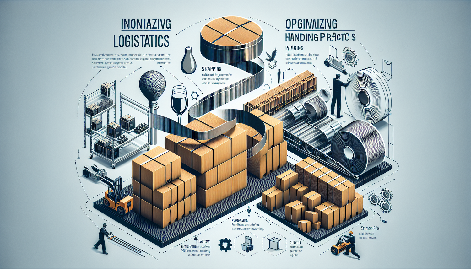 Optimisez Votre Manutention: Emballages Cartons, Feuillards et Films Étirable pour Logistique Innovante en Industrie et Viticulture