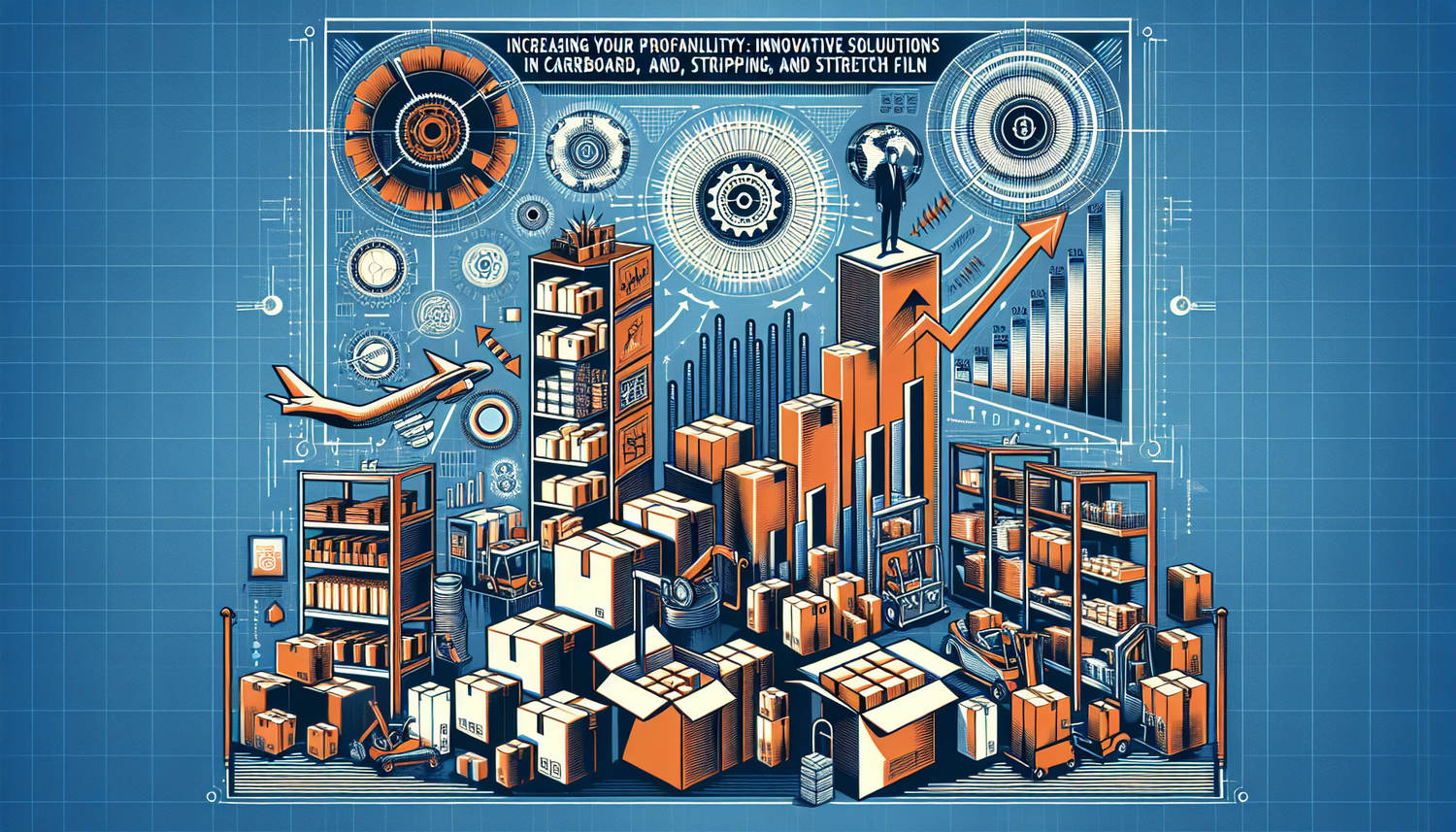 Augmentez Votre Rentabilité: Solutions d'Emballage Innovantes en Cartons, Feuillards et Films Étirable pour 2024
