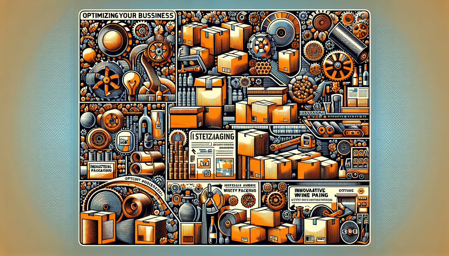 Optimisez Votre Entreprise: Cartons, Feuillards et Films Étirable pour Manutention Industrielle et Emballage Vinicole Innovant