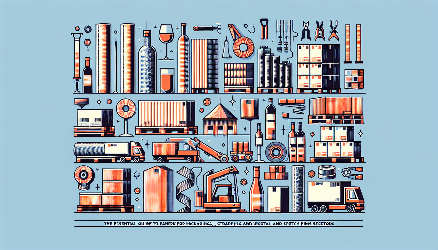 Le Guide Essentiel d'Emballage: Cartons, Feuillards et Films Étirable pour le Secteur Industriel et Viticole.