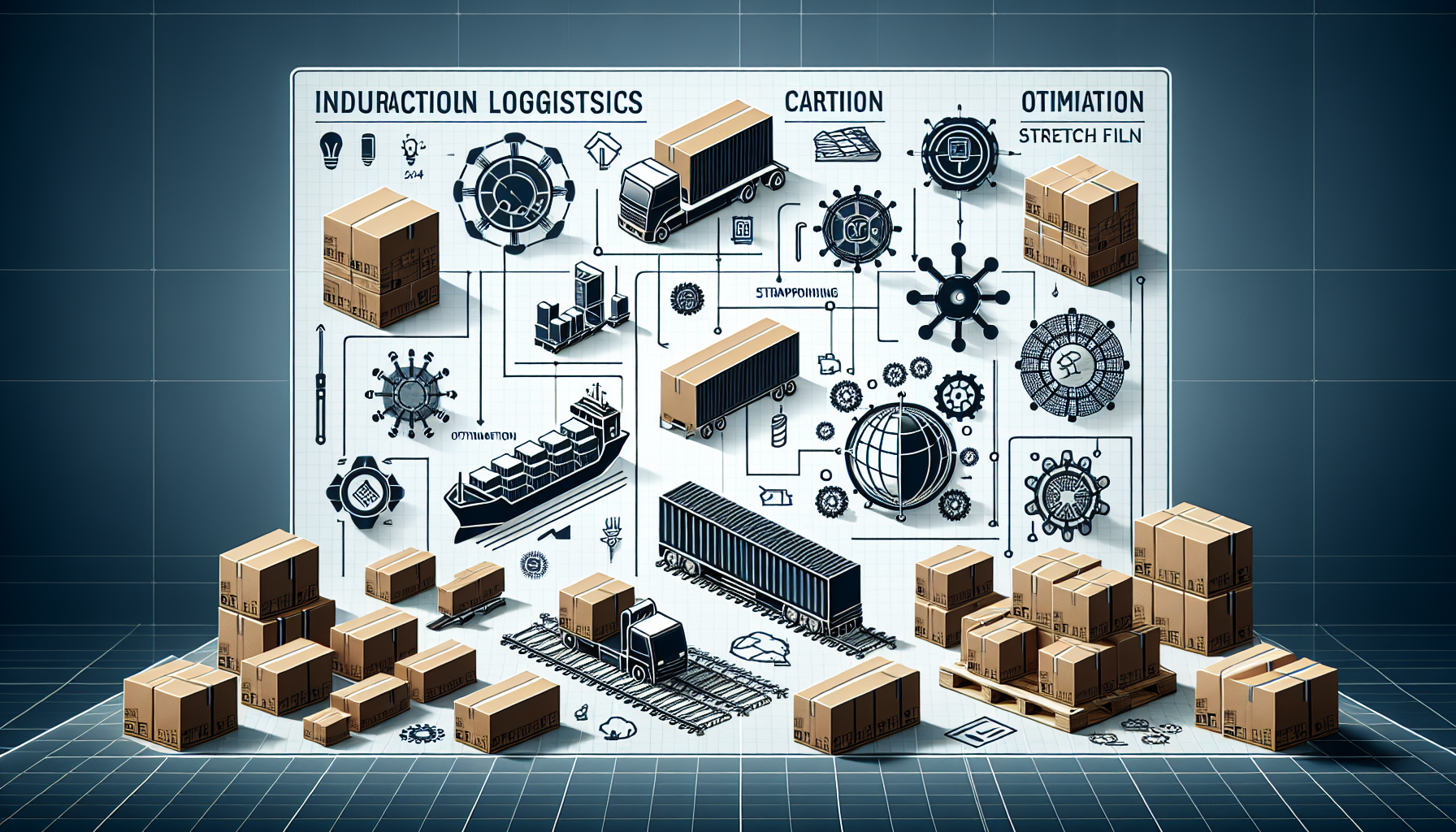 Optimisez votre Logistique d'Emballage: Solutions Innovantes pour Cartons, Feuillards et Films Étirable en 2024