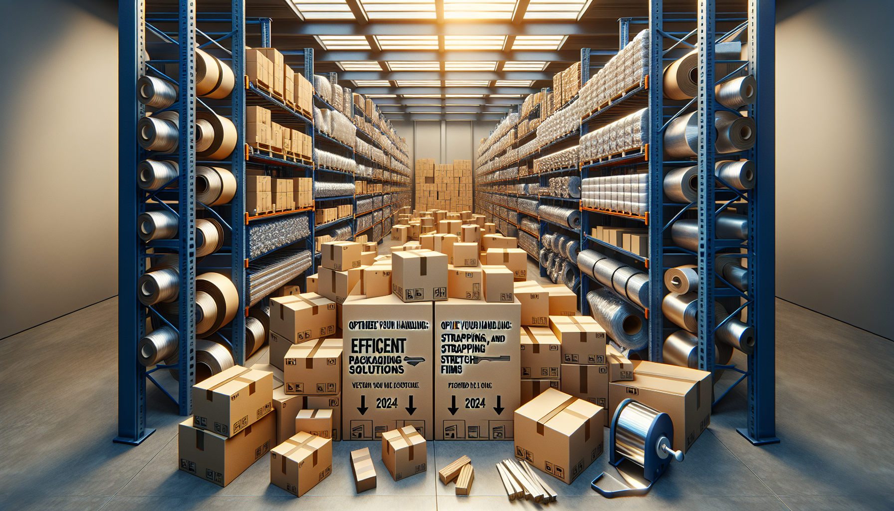 Optimisez Votre Manutention: Solutions d'Emballage Efficaces en Cartons, Feuillards et Films Étirable pour 2024
