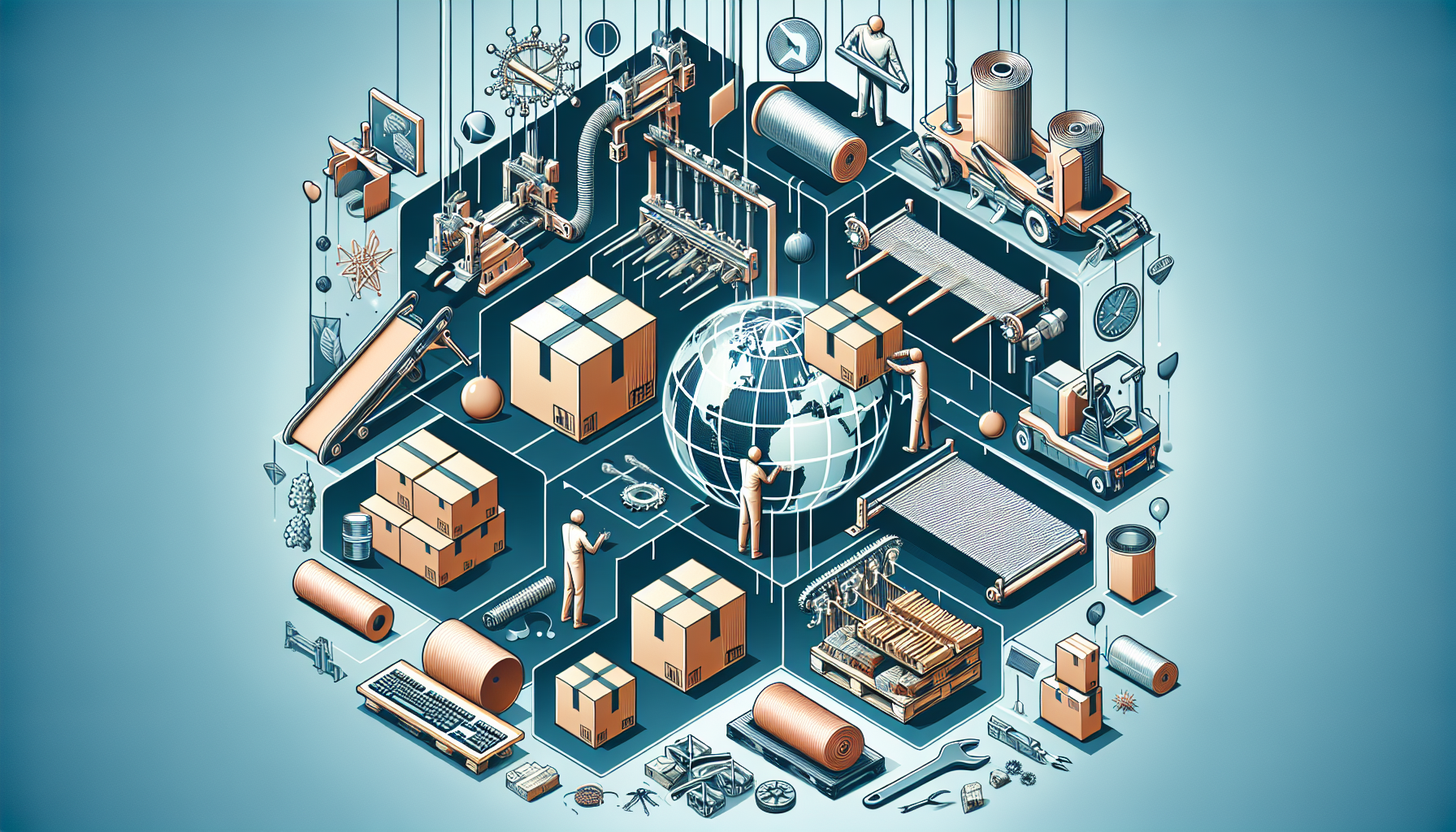  Solutions Avancées d'Emballage Industriel pour Cartons, Feuillards, Films Étirable et Manutention Viticole 