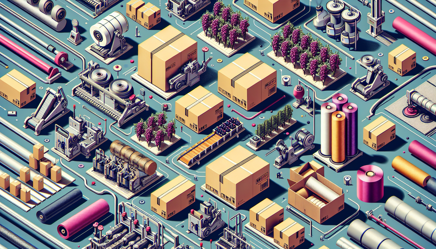 Découvrez les Meilleures Pratiques d'Emballage: Cartons, Feuillards et Films Étirable pour Gestion Optimale en Viniculture et Industrie