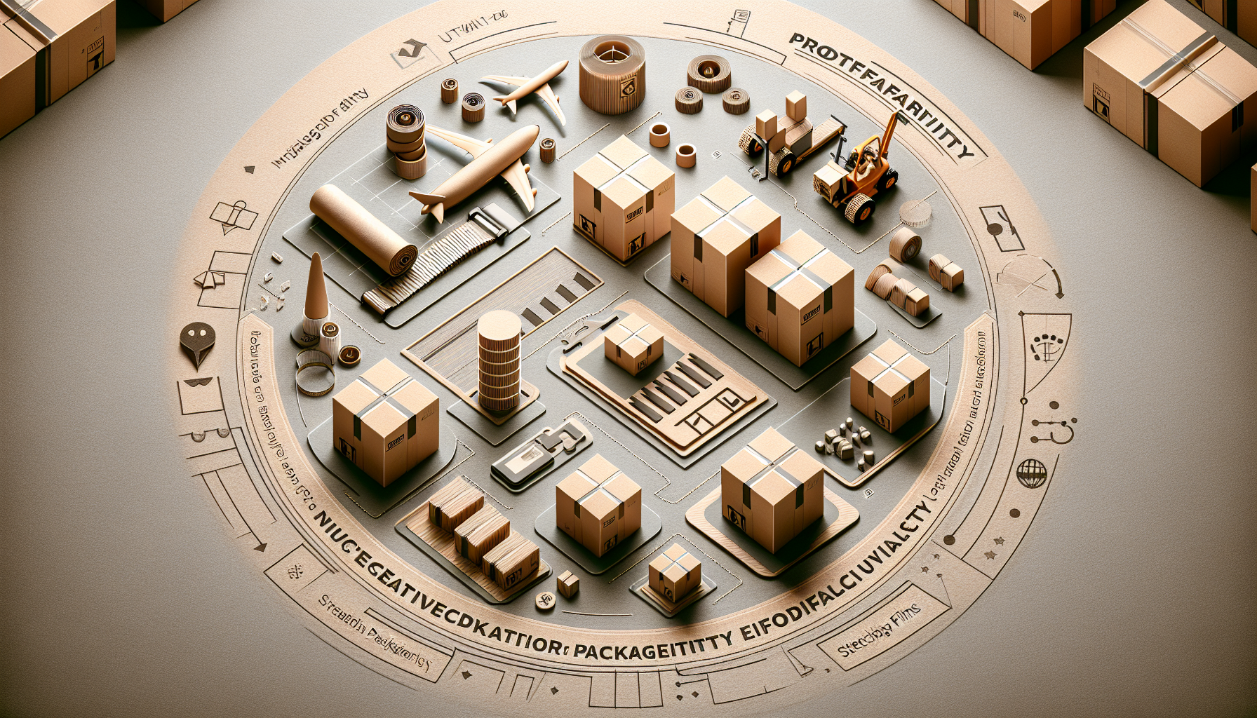 Augmentez Votre Rentabilité: Emballages Innovants en Cartons, Feuillards et Films Étirable pour Efficacité Logistique