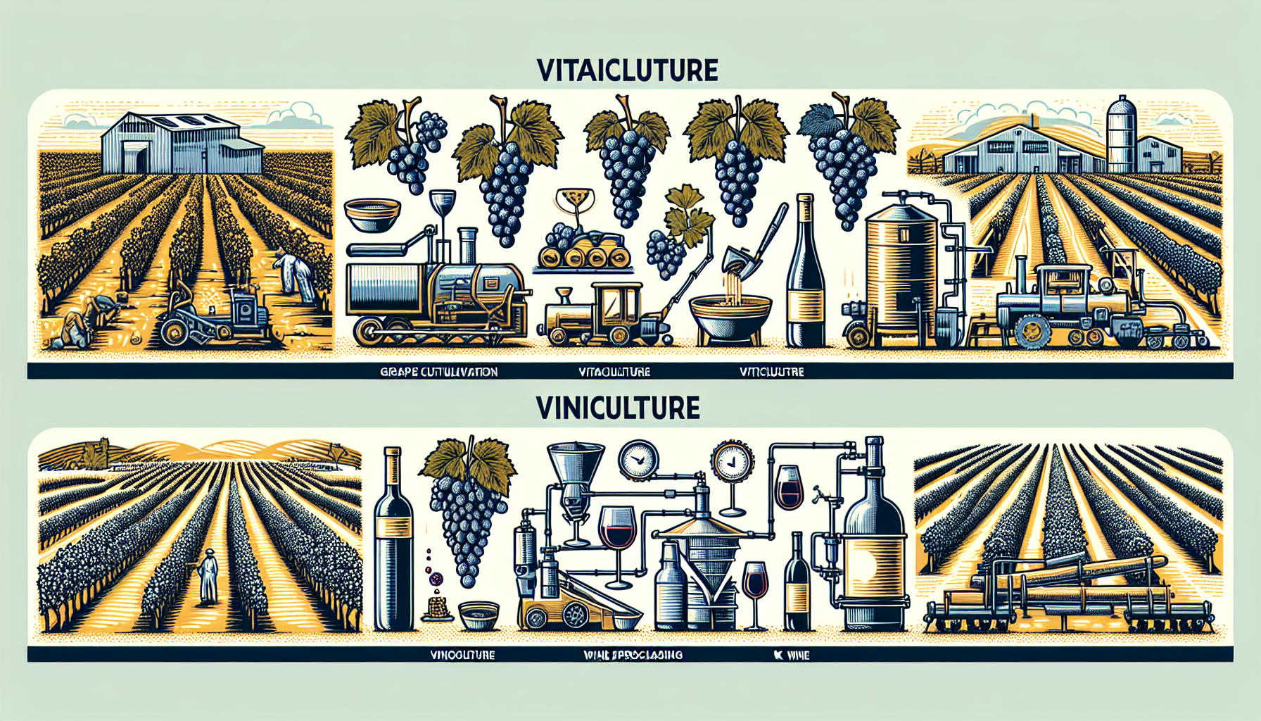 Viticulture vs Viniculture : Les 7 différences que vous devez absolument connaître.