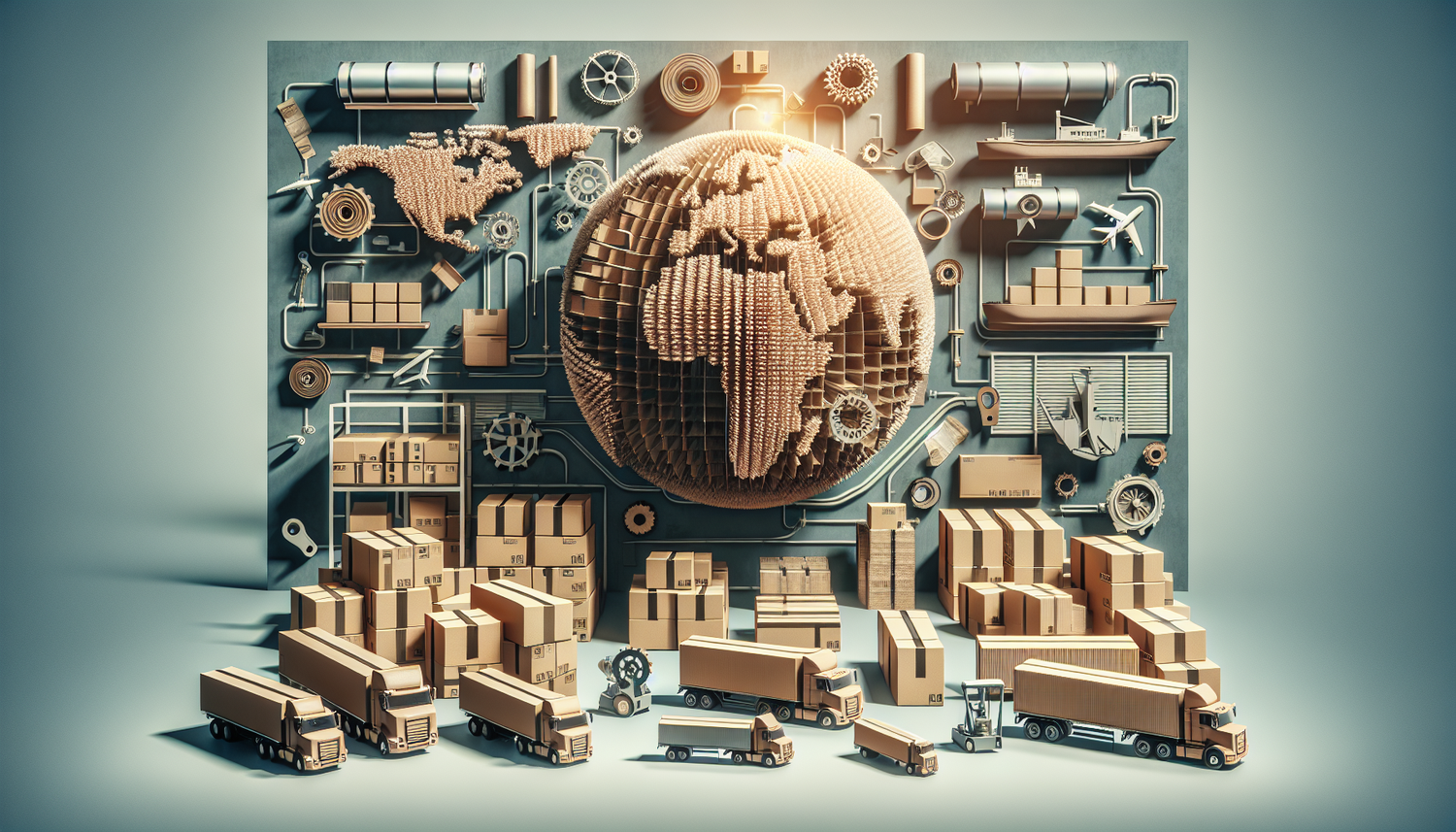 Optimisez Votre Stratégie Logistique: Emballages Cartons, Feuillards, Films Étirable pour Solutions Efficaces et Durables